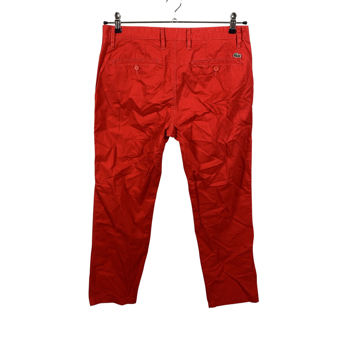 Unisex Lacoste - Chino-püksid, suurus 42 - Punane (2)