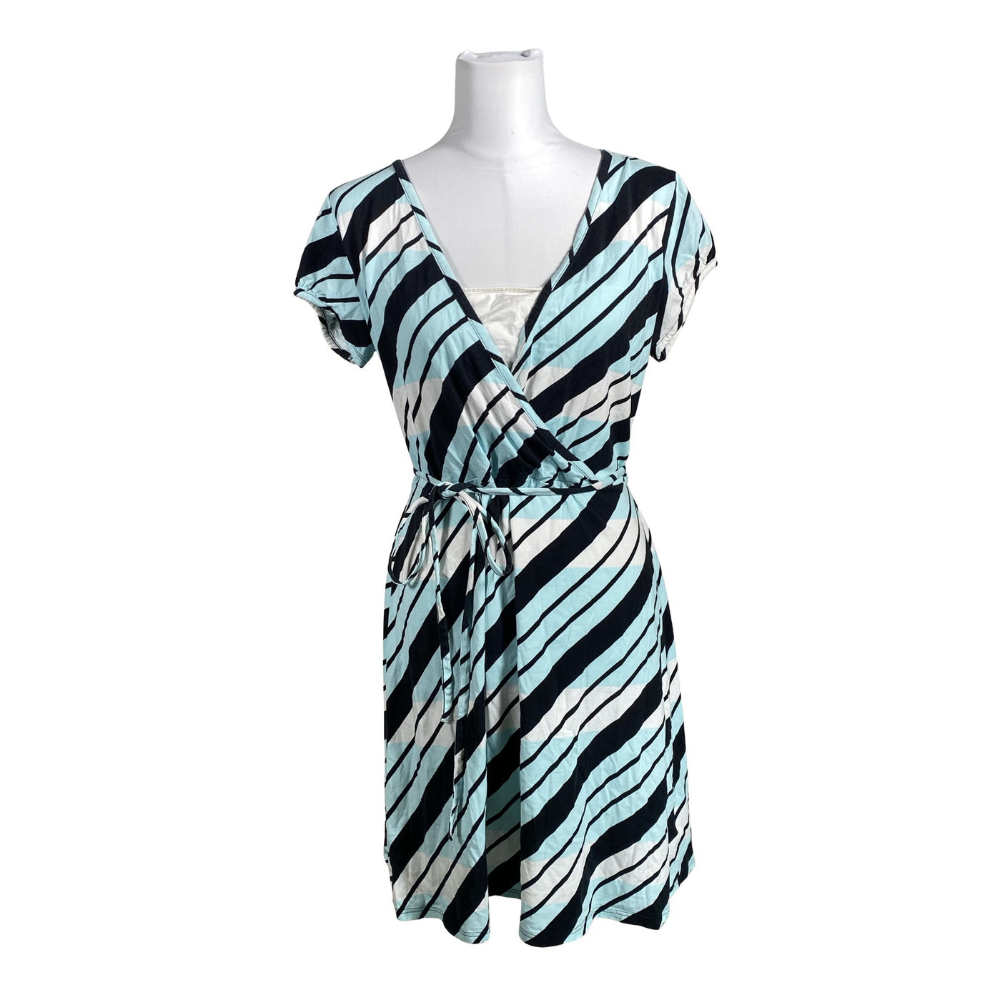 Unisex Nanso - Trikotaažist kleit, suurus 40 - Helesinine (1)