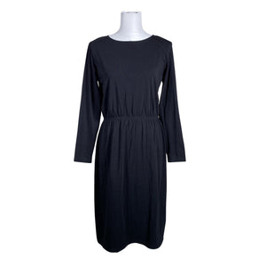 Unisex Puuvillatehdas - Trikotaažist kleit, suurus 38 - Must (1)