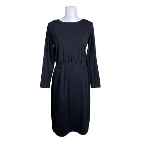 Unisex Puuvillatehdas - Trikotaažist kleit, suurus 38 - Must ()