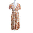 Unisex Lindex - Mitteveniv kleit, suurus 36 - Oranž ()