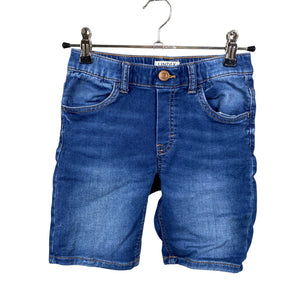 Unisex Lindex - Teksast lühikesed püksid, suurus 116 - 122 - Sinine (1)