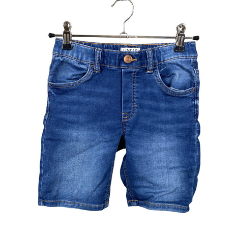 Unisex Lindex - Teksast lühikesed püksid, suurus 116 - 122 - Sinine ()