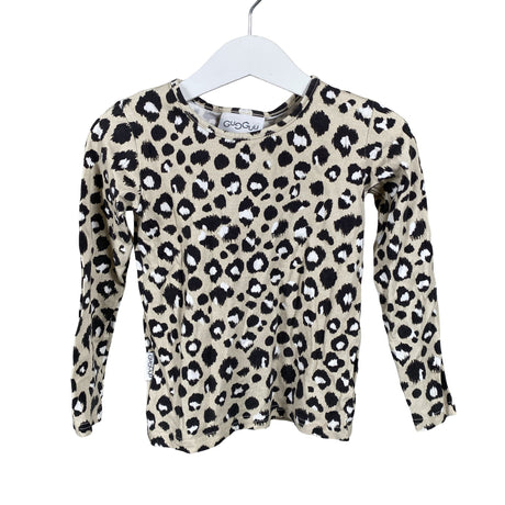 Unisex Gugguu - Trikotaažist pluus, suurus 98 - 104 - Beige ()