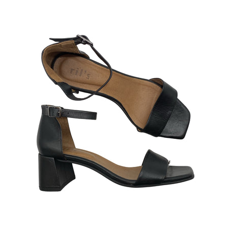 Unisex Ril's - Kontsaga rihmikud, suurus 39 - Must ()