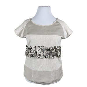 Unisex Taifun - T-särk, suurus 42 - Looduslik valge (1)