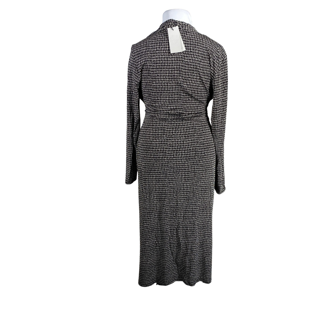Unisex Andiata - Trikotaažist kleit, suurus 42 - Must (2)