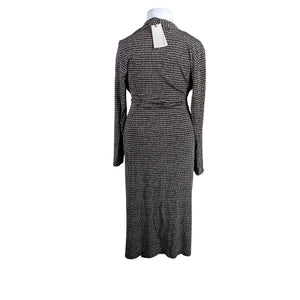 Unisex Andiata - Trikotaažist kleit, suurus 42 - Must (2)