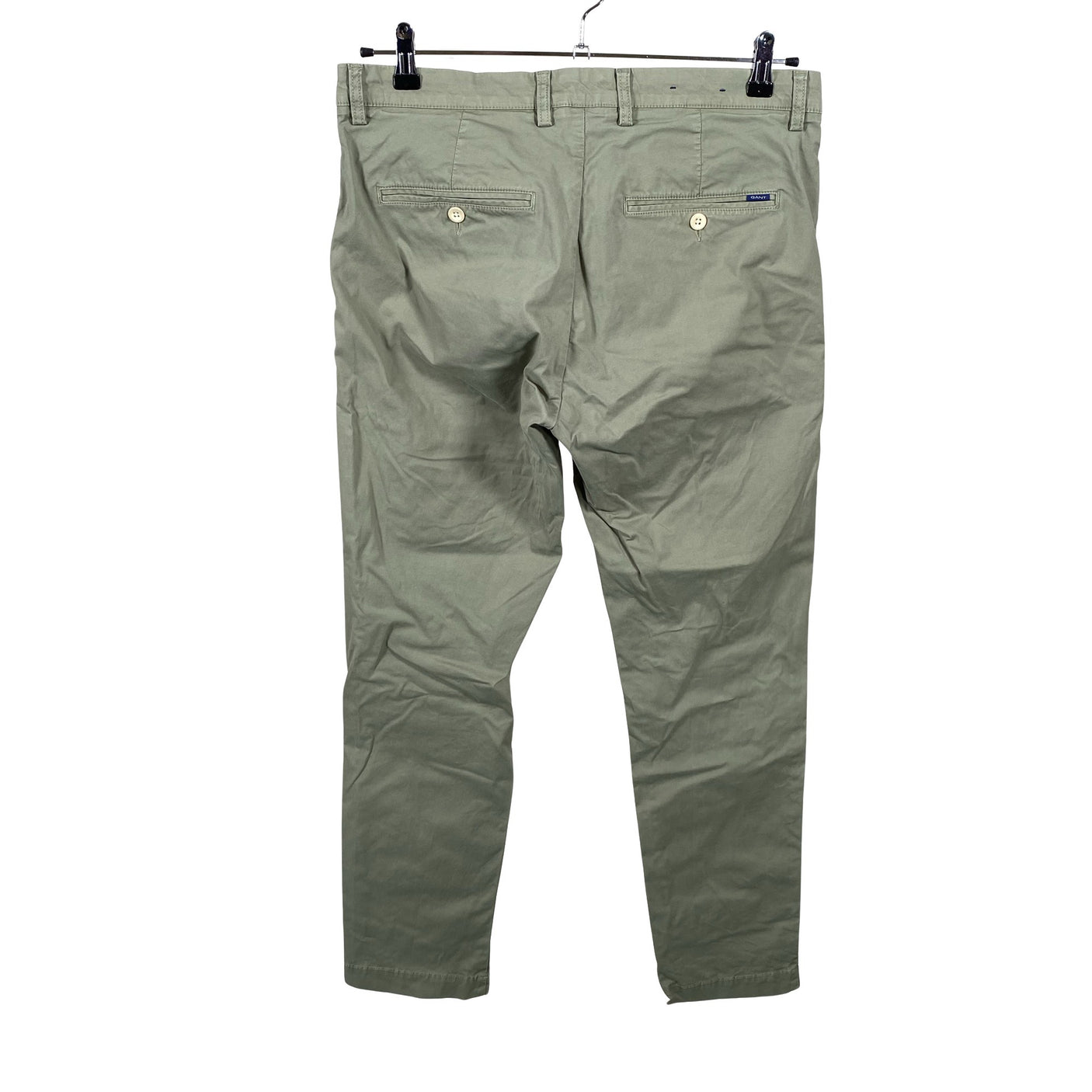 Unisex Gant - Mittevenivad püksid, suurus W33 - Roheline (2)