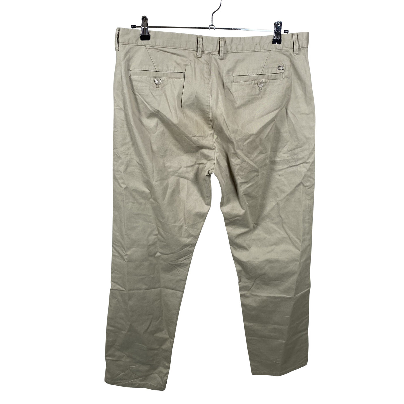 Unisex Calvin Klein - Mittevenivad püksid, suurus W38 - Beige (2)