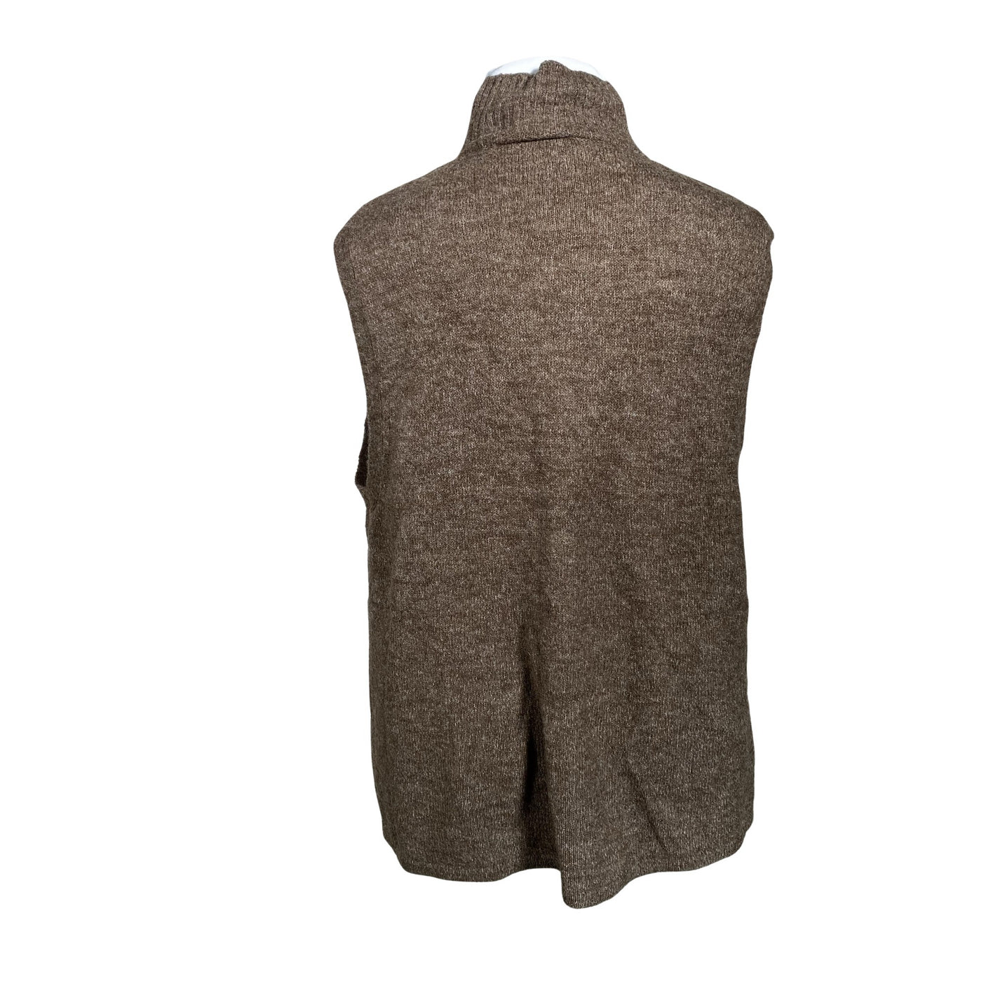 Unisex Kaffe - Kootud vest, suurus 42 - Pruun (2)