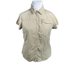 Unisex Columbia - Spordisärk, lühikesed käised, suurus 42 - Beige (1)