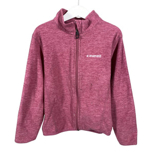 Unisex Everest - Fliisjakk, suurus 122 - 128 - Heleroosa (1)