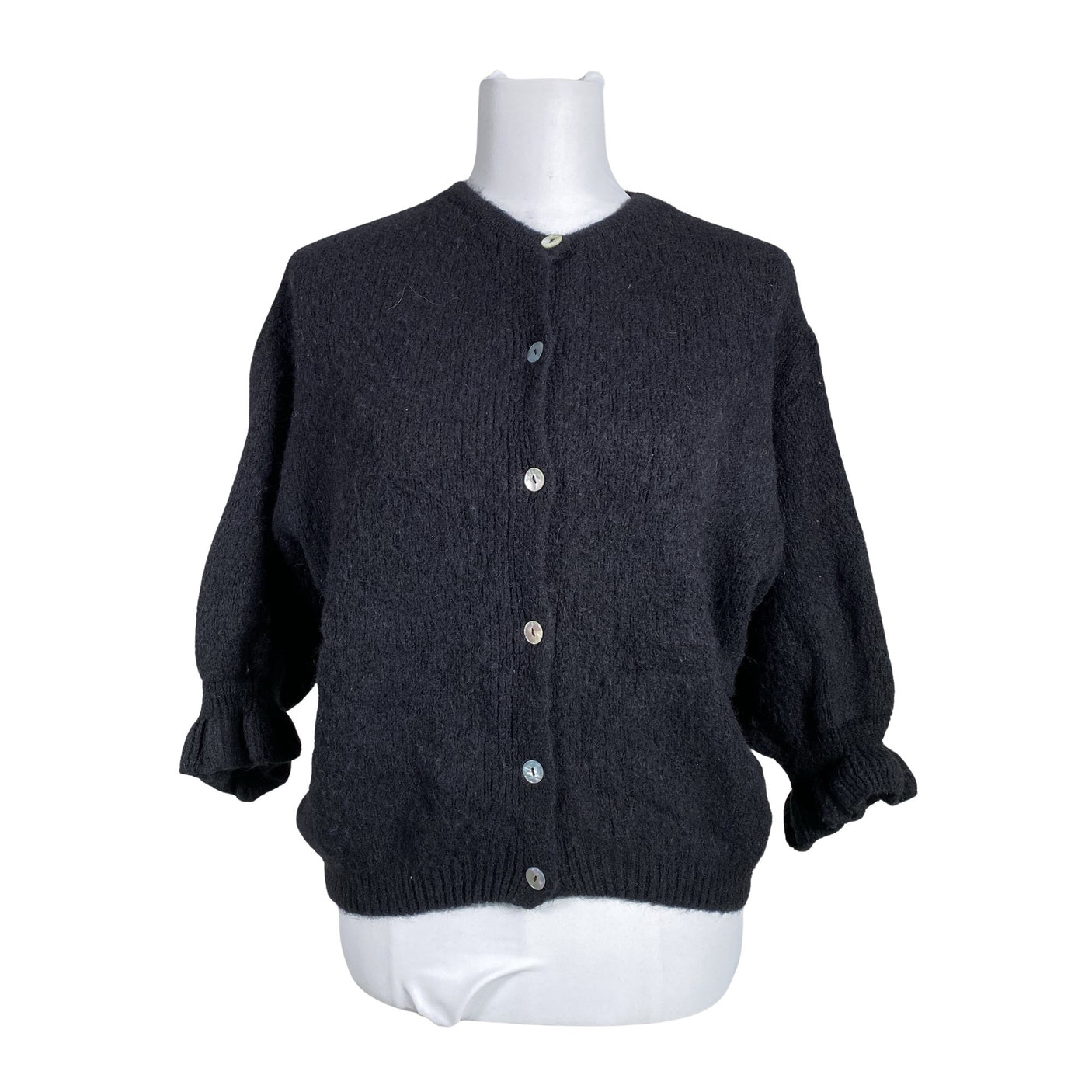 Unisex Marta - Kardigan, suurus 36 - Must (1)