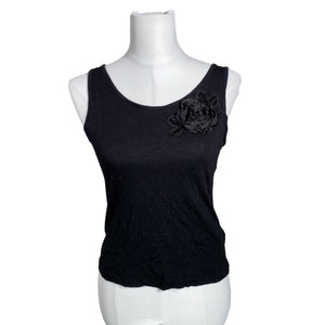 Unisex Pierre Cavallo - Trikotaažist topp, suurus 38 - Must (1)