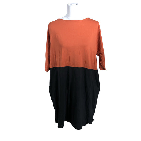 Unisex Neulomo - Trikotaažist tuunika, suurus 38 - Oranž ()