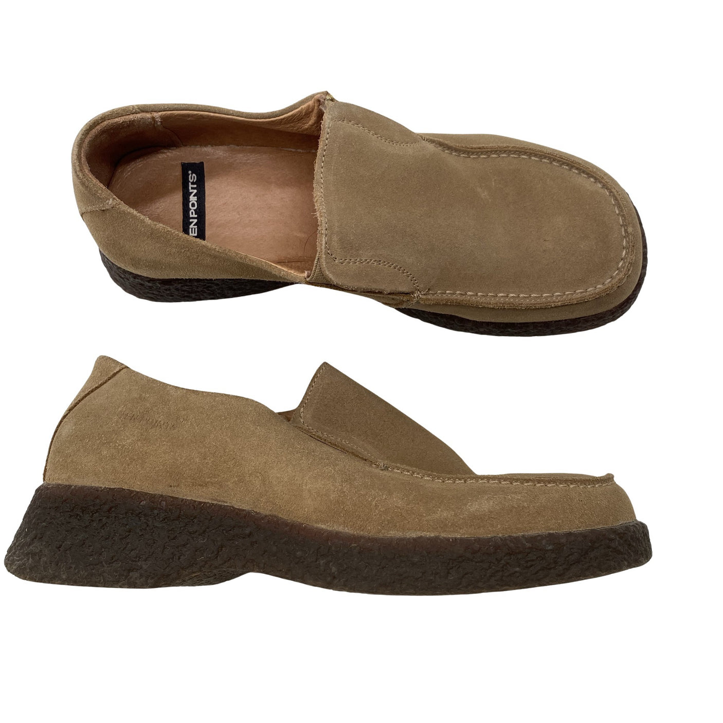 Unisex Ten Points - Mokassiinid, suurus 37 - Beige (1)