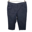 Unisex Adelina - Mittevenivad poolpikad püksid, suurus XS - Must ()