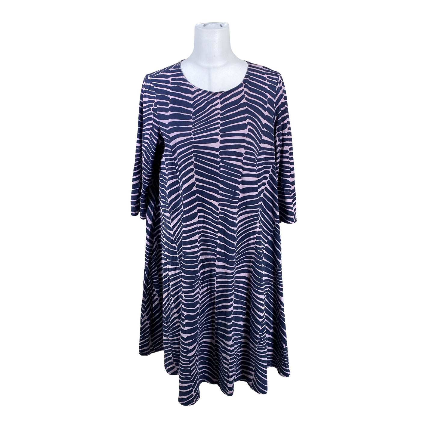 Unisex Marimekko - Trikotaažist kleit, suurus 40 - Sinine (1)