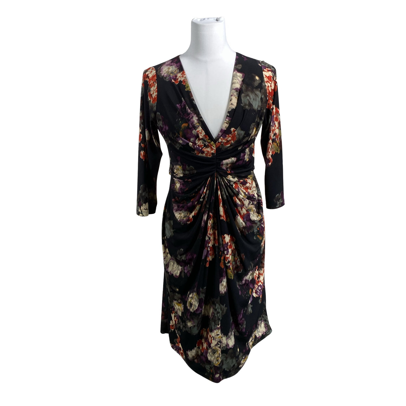 Unisex Andiata - Trikotaažist kleit, suurus 38 - Must (1)