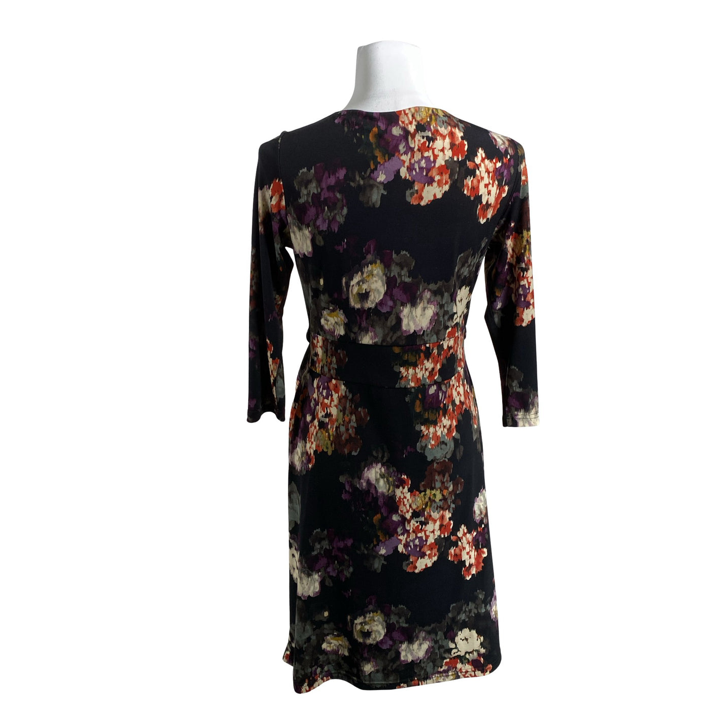 Unisex Andiata - Trikotaažist kleit, suurus 38 - Must (2)