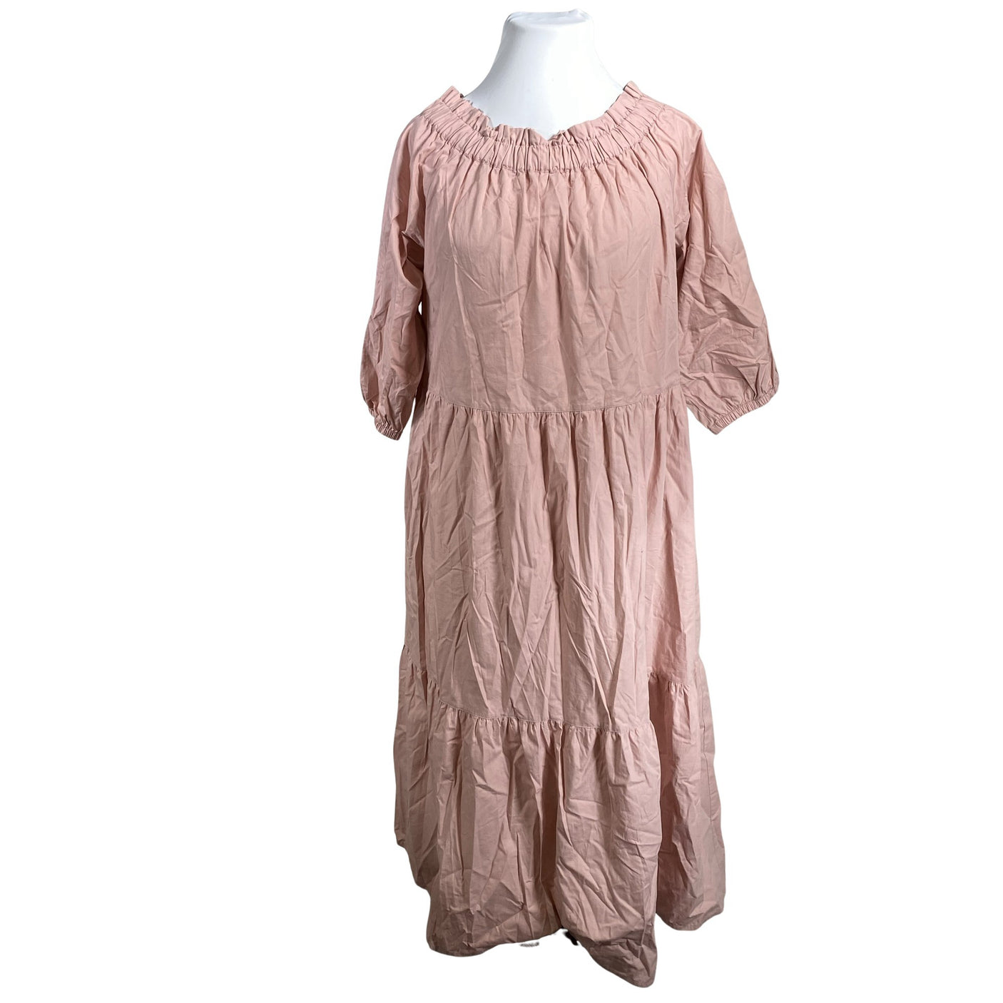 Unisex Nanso - Mitteveniv kleit, suurus 44 - Heleroosa (1)