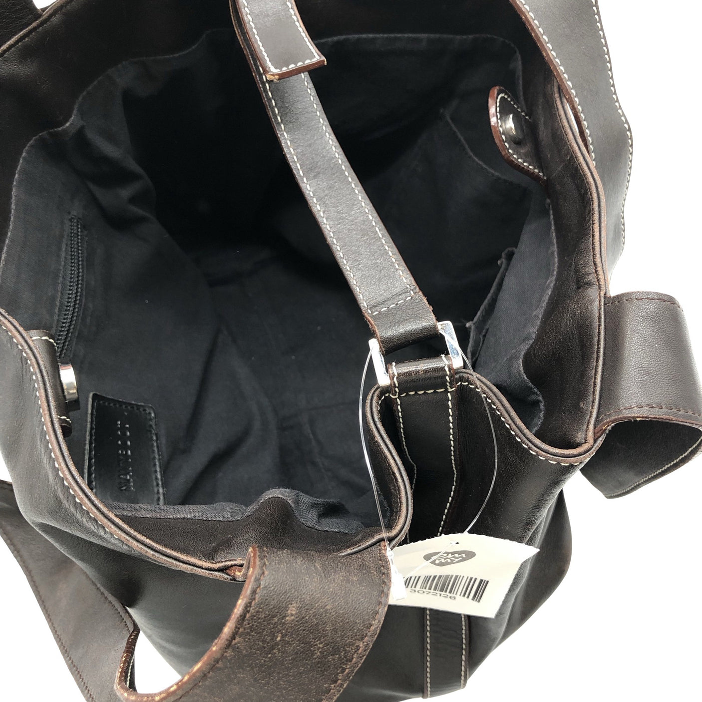 Unisex Navyboot - Käekott, suurus Midi - Pruun (2)