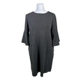 Unisex Niccolei - Trikotaažist kleit, suurus 40 - Hall ()