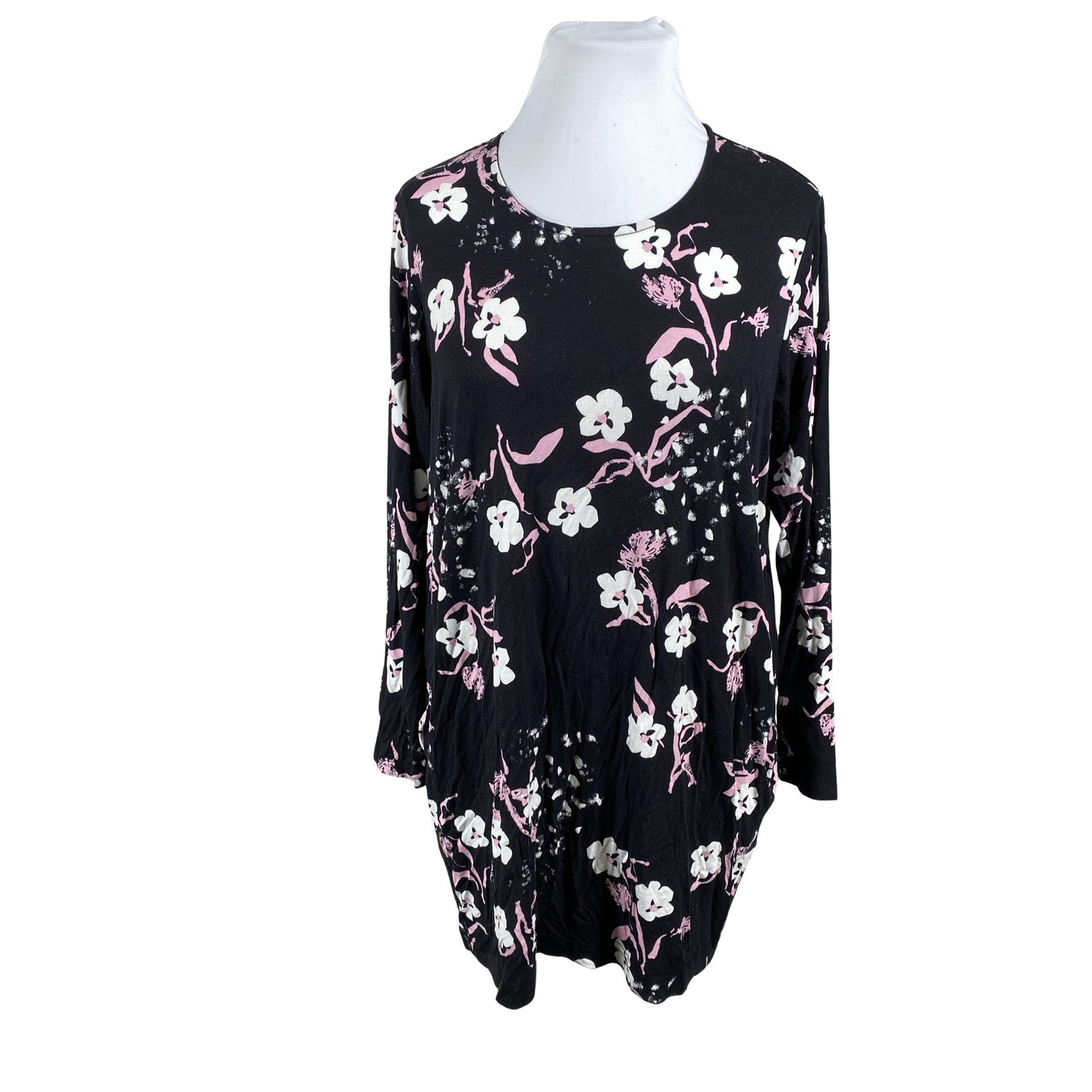 Unisex NOSH - Trikotaažist tuunika, suurus 42 - Must (1)