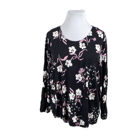 Unisex NOSH - Trikotaažist pluus, suurus 44 - Must ()