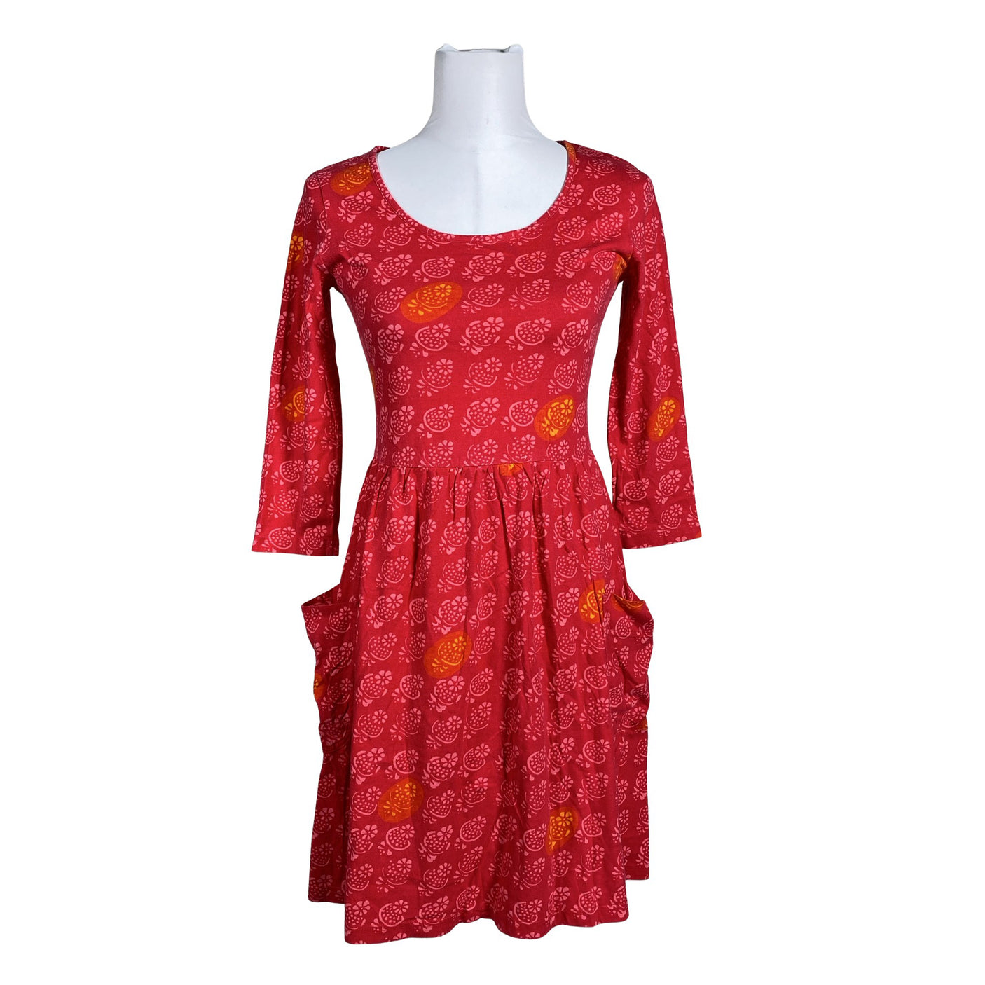 Unisex Marimekko - Trikotaažist kleit, suurus 34 - Roosa (1)