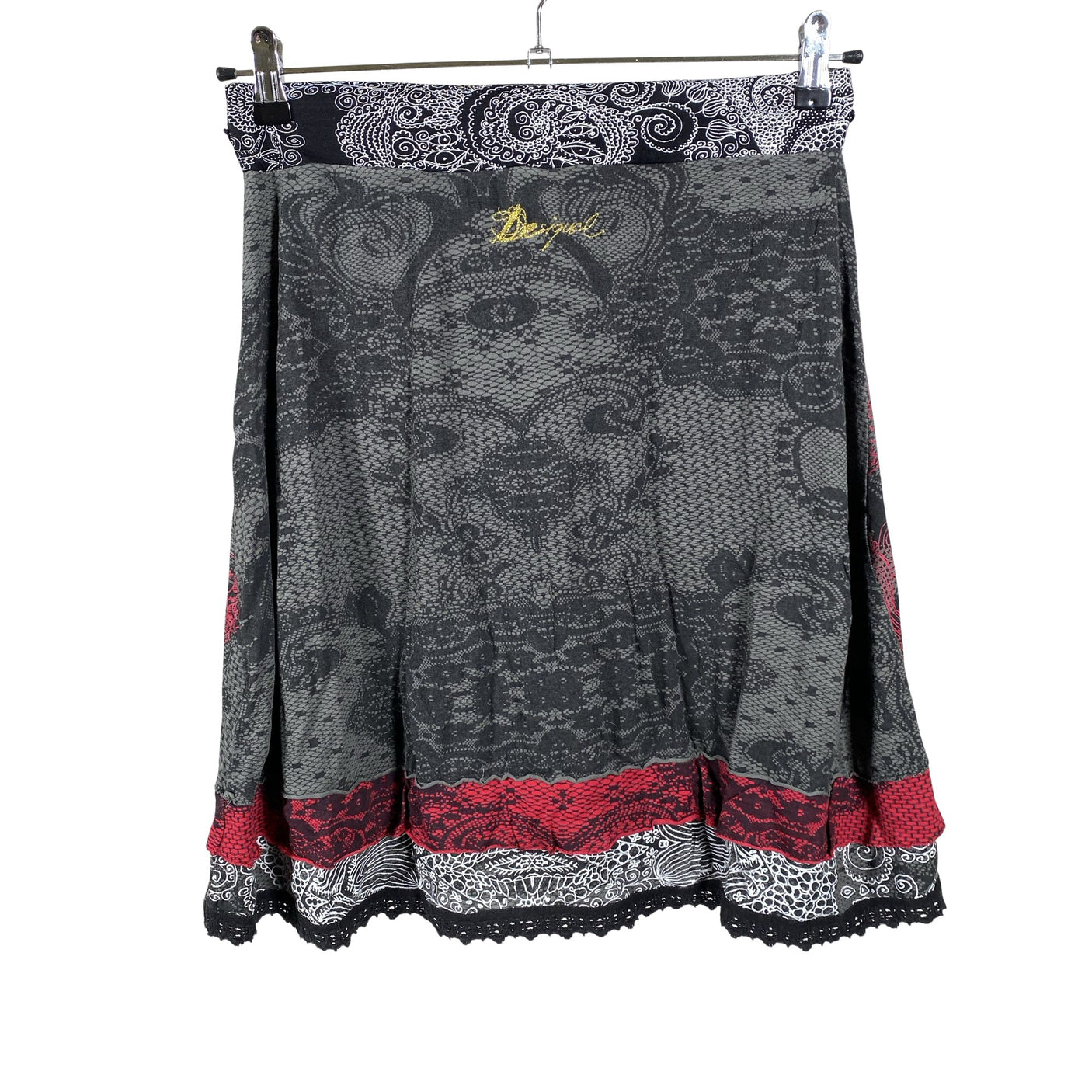 Unisex Desigual - Trikotaažist seelik, suurus 38 - Hall (2)