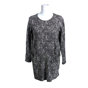 Unisex Nanso - Trikotaažist tuunika, suurus 38 - Must (1)