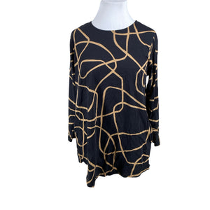 Unisex NOSH - Trikotaažist tuunika, suurus 44 - Must (1)