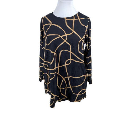 Unisex NOSH - Trikotaažist tuunika, suurus 44 - Must ()