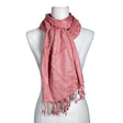 Unisex Trendy Line - Õhuke sall, suurus Midi - Heleroosa ()