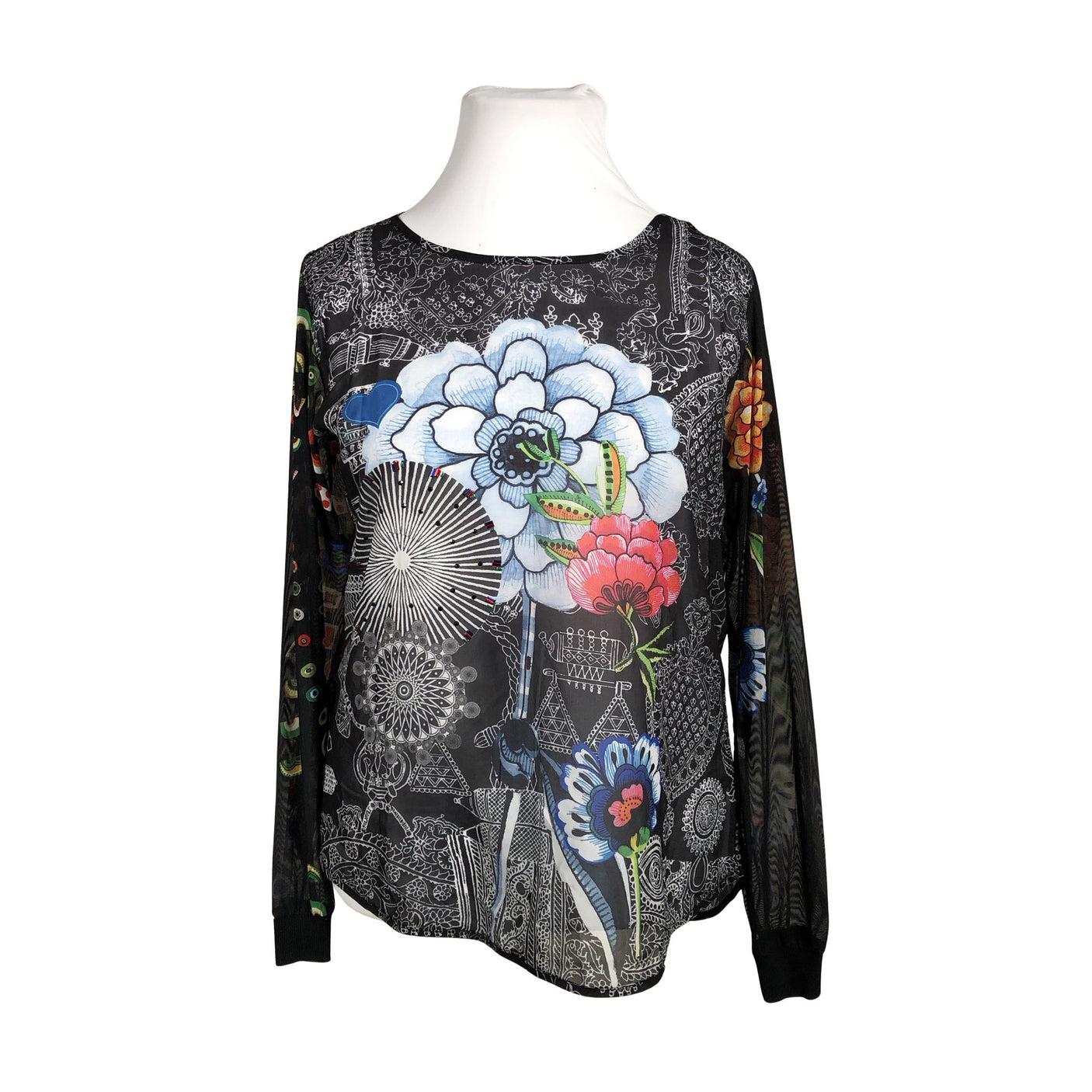 Unisex Desigual - Pluus, suurus 42 - Must (1)