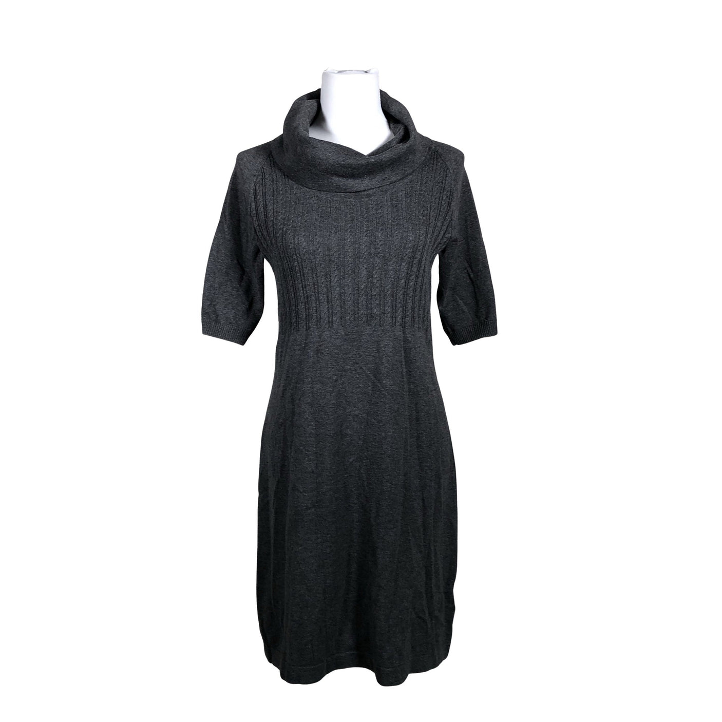 Unisex Esprit - Kootud kleit, suurus 38 - Hall (1)