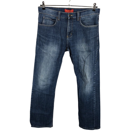Unisex M-Jeans - Teksad, suurus M - Sinine ()