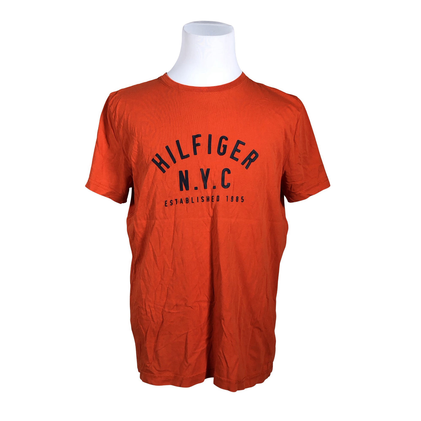 Unisex Tommy Hilfiger - T-särk, suurus XL - Oranž (1)