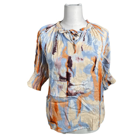 Unisex B. Copenhagen - Lühikeste käistega pluus, suurus 38 - Helesinine ()