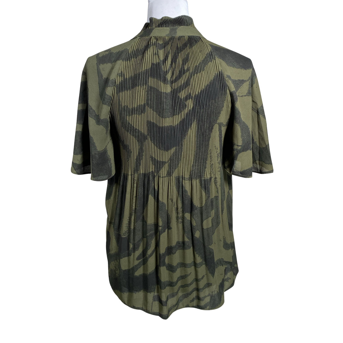 Unisex Lauren Ralph Lauren - Lühikeste käistega pluus, suurus 38 - Roheline (2)