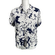 Unisex Samsoe&Samsoe - Lühikeste käistega pluus, suurus 38 - Sinine ()