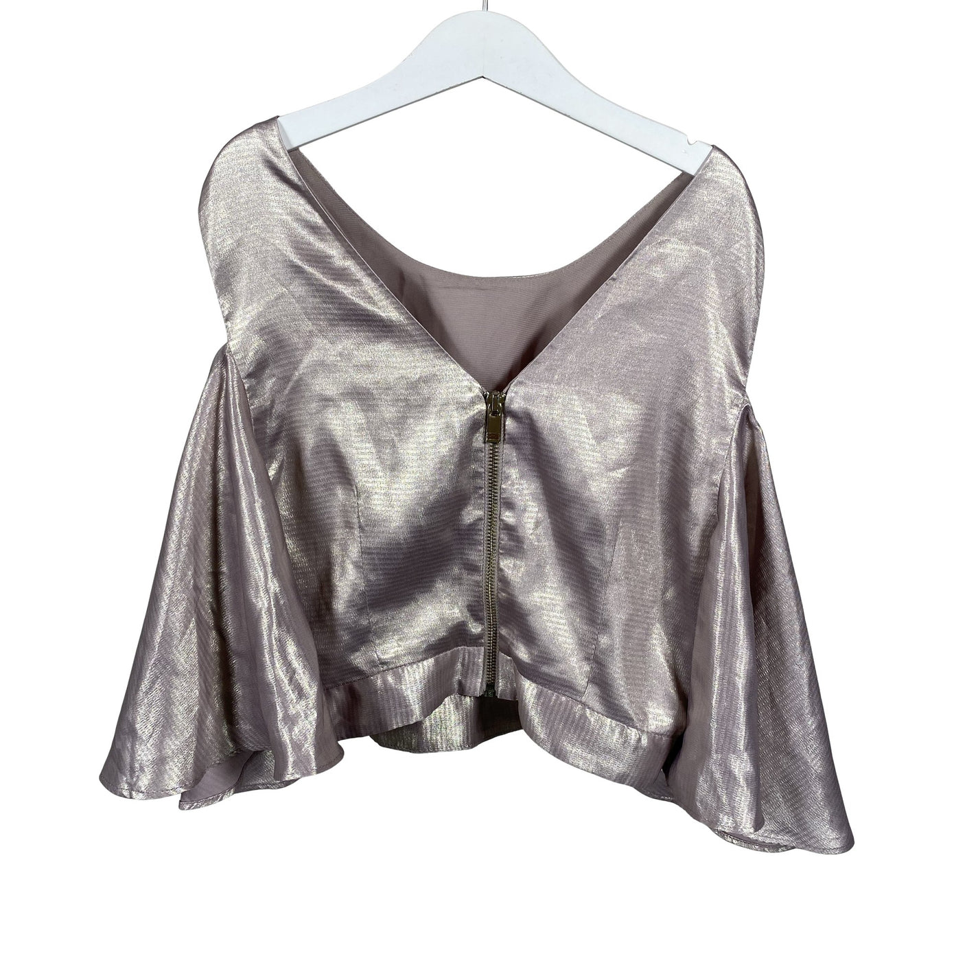 Unisex River Island - Lühikeste käistega pluus, suurus 134 - 140 - Lilla (2)