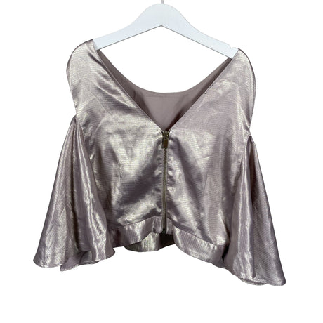 Unisex River Island - Lühikeste käistega pluus, suurus 134 - 140 - Lilla (2)