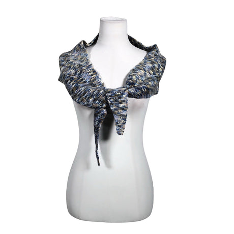 Unisex Handmade - Õlasall, suurus Midi - Helesinine ()