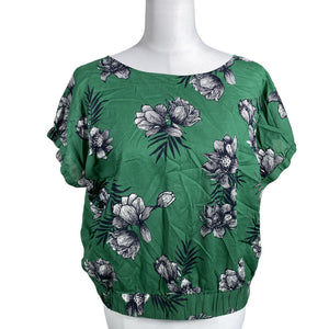 Unisex Marc O'Polo - Lühikeste käistega pluus, suurus 38 - Roheline (1)