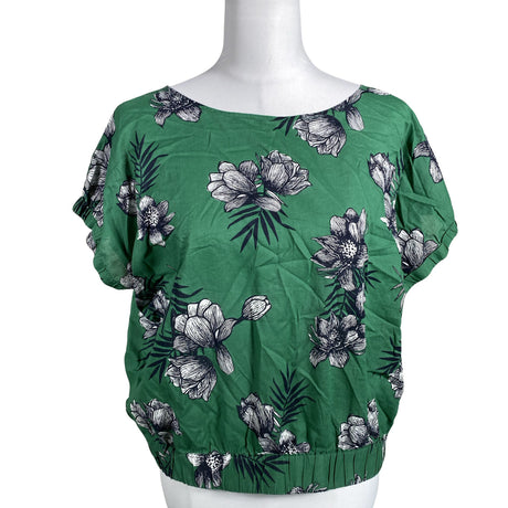 Unisex Marc O'Polo - Lühikeste käistega pluus, suurus 38 - Roheline ()