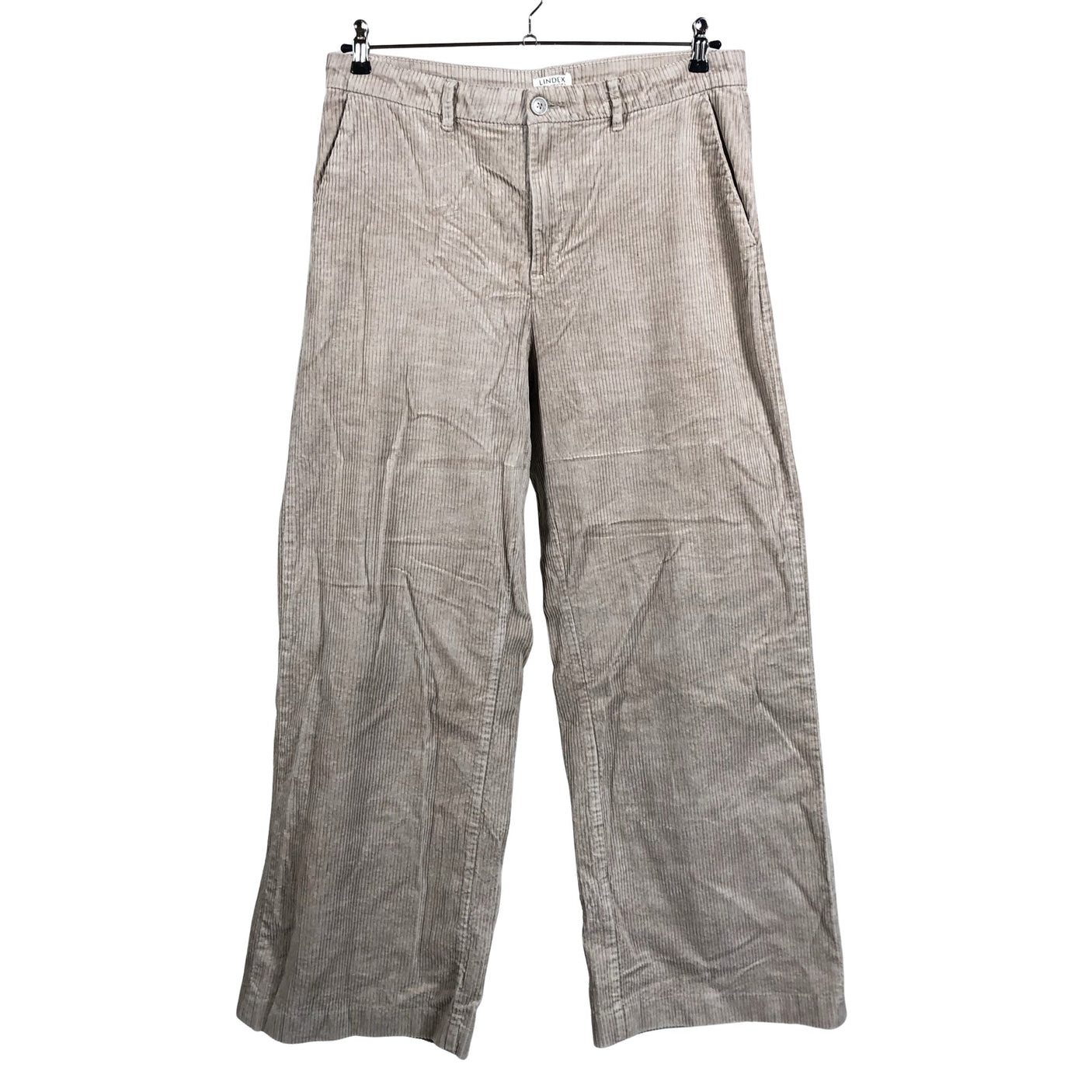 Unisex Lindex - Sametpüksid, suurus 44 - Beige (1)