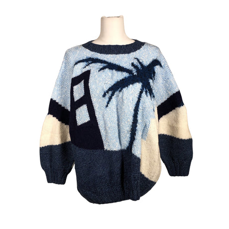 Unisex Handmade - Kampsun, suurus 40 - Sinine ()